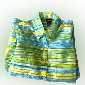 Item #13. Striped Multicolor Women's Top